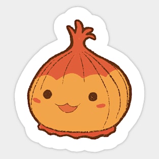 Happy Little Onion Sticker